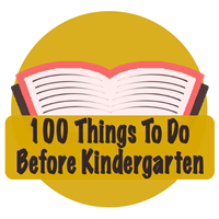 1000 Books - 100 Things To Do Before Kindergarten Badge