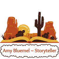 Amy Bluemel - Native American Storyteller Badge
