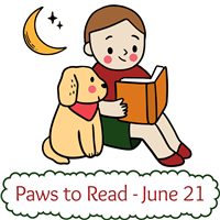 Paws to Read - June 21 Badge